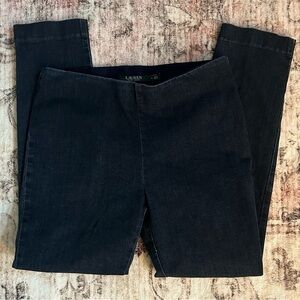 LAUREN Ralph Lauren Women’s Jeggings Size 6 Dark Blue Denim In EUC